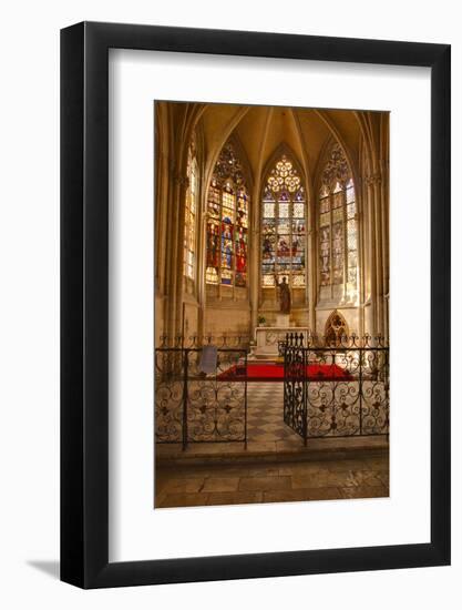 A Small Chapel Inside Vendome Abbey, Loir-Et-Cher, Centre, France, Europe-Julian Elliott-Framed Photographic Print