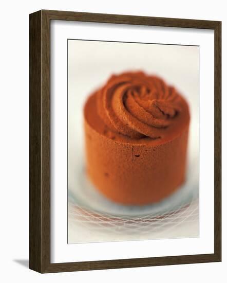 A Small Chocolate Ice Cream Cake-Jean Cazals-Framed Photographic Print