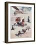 A Small Dog Dressed as a Pilot Ready for Take Off-L.r. Brightwell-Framed Art Print