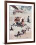 A Small Dog Dressed as a Pilot Ready for Take Off-L.r. Brightwell-Framed Art Print