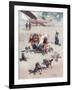 A Small Dog Dressed as a Pilot Ready for Take Off-L.r. Brightwell-Framed Art Print