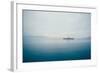 A Small Ferry on Blue Water-Clive Nolan-Framed Photographic Print