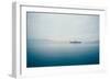 A Small Ferry on Blue Water-Clive Nolan-Framed Photographic Print