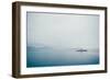 A Small Ferry on Blue Water-Clive Nolan-Framed Photographic Print