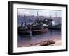 A Small Fishing Community on the Edge of the Bay at the Port of Luanda the Capital of Angola-null-Framed Premium Photographic Print