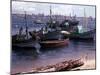 A Small Fishing Community on the Edge of the Bay at the Port of Luanda the Capital of Angola-null-Mounted Photographic Print