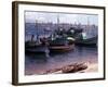 A Small Fishing Community on the Edge of the Bay at the Port of Luanda the Capital of Angola-null-Framed Photographic Print