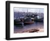 A Small Fishing Community on the Edge of the Bay at the Port of Luanda the Capital of Angola-null-Framed Photographic Print