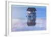 A Small Fishing House in the Water, Bohol Island, Philippines-Keren Su-Framed Photographic Print