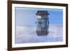 A Small Fishing House in the Water, Bohol Island, Philippines-Keren Su-Framed Photographic Print