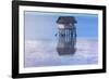 A Small Fishing House in the Water, Bohol Island, Philippines-Keren Su-Framed Photographic Print