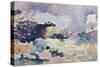 A Small Landscape, 1905-Henri Edmond Cross-Stretched Canvas