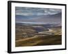 A Small River Runs into a Lake in Torres Del Paine National Park-Alex Saberi-Framed Photographic Print