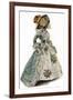 A Small-Scale Dress Design Mannequin, 1938-null-Framed Giclee Print