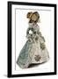 A Small-Scale Dress Design Mannequin, 1938-null-Framed Giclee Print