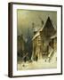 A Small Town in the Rhine-August Schlieker-Framed Giclee Print