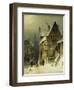 A Small Town in the Rhine-August Schlieker-Framed Giclee Print