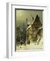 A Small Town in the Rhine-August Schlieker-Framed Giclee Print