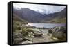 A Small Unnamed Source in the Ogwen Valley (Dyffryn Ogwen)-Charlie Harding-Framed Stretched Canvas