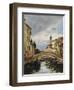 A Small Venetian Canal, 1895-Eugène Boudin-Framed Giclee Print