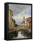 A Small Venetian Canal, 1895-Eugène Boudin-Framed Stretched Canvas