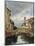 A Small Venetian Canal; Petit Canal a Venise-Eugène Boudin-Mounted Giclee Print