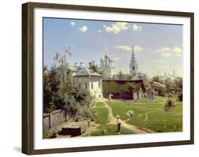 A Small Yard in Moscow, 1878-Vasilij Dmitrievich Polenov-Framed Giclee Print