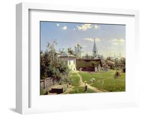 A Small Yard in Moscow, 1878-Vasilij Dmitrievich Polenov-Framed Giclee Print