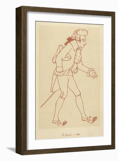 A Smart Man 1790-John Ashton-Framed Art Print