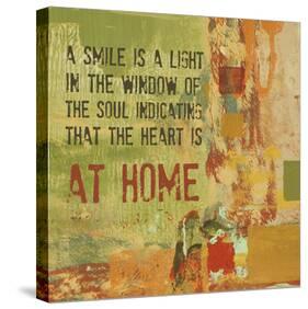 A Smile is a Light in the Window of the Soul-Irena Orlov-Stretched Canvas