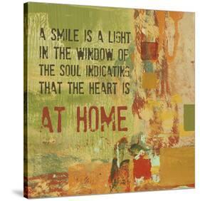 A Smile is a Light in the Window of the Soul-Irena Orlov-Stretched Canvas