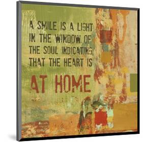 A Smile is a Light in the Window of the Soul-Irena Orlov-Mounted Art Print