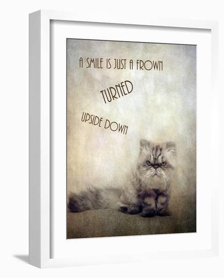 A Smile is Just a Frown-Jessica Jenney-Framed Giclee Print