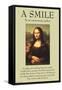 A Smile-null-Framed Stretched Canvas