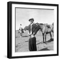 A Smiling Gaucho-Walter Mori-Framed Photographic Print