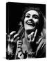 A Smiling Joan Sutherland-Walter Mori-Stretched Canvas