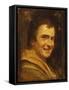 A Smiling Youth-Annibale Carracci-Framed Stretched Canvas