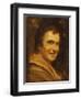 A Smiling Youth-Annibale Carracci-Framed Giclee Print