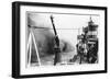 A Smoke Screen Laid Down by a Destroyer, 1937-null-Framed Giclee Print