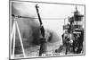 A Smoke Screen Laid Down by a Destroyer, 1937-null-Mounted Giclee Print