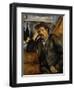 A Smoker, 1890-1892-Paul Cézanne-Framed Giclee Print