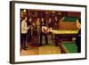 A Snooker Match-Jos McInnes-Framed Giclee Print