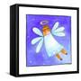 A Snow Angel-null-Framed Stretched Canvas