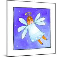 A Snow Angel-null-Mounted Giclee Print