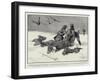 A Snowstorm in Cape Colony, a Camp of the Cape Mounted Rifles on a Spur of the Drakensberg-William T. Maud-Framed Giclee Print