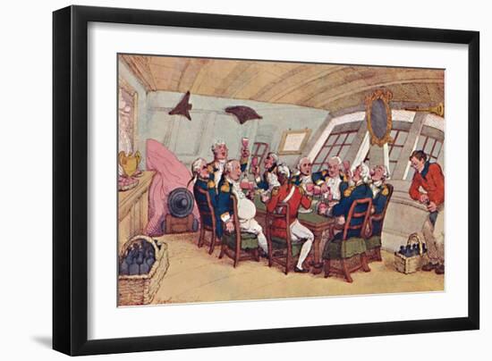 'A Snug Cabin', c1810, (1904)-Thomas Rowlandson-Framed Giclee Print