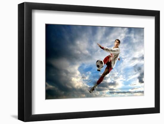 A Soccer Player-olly2-Framed Photographic Print