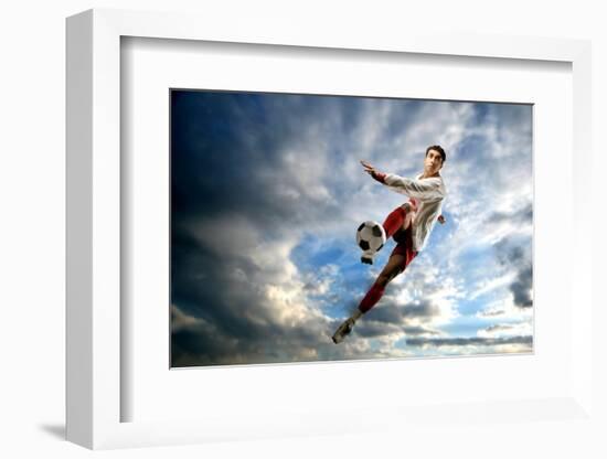 A Soccer Player-olly2-Framed Photographic Print