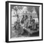 A Social Drink of Coffee, Mandalay, Burma, 1908-null-Framed Photographic Print