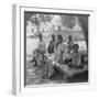 A Social Drink of Coffee, Mandalay, Burma, 1908-null-Framed Photographic Print